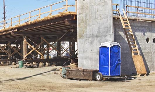 a necessary and important addition to any job site - portable restrooms for workers' comfort