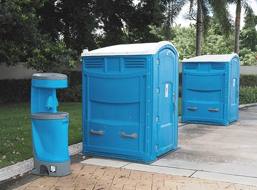 we service our handicap/ada portable toilets at least once a day during events to ensure cleanliness and hygiene